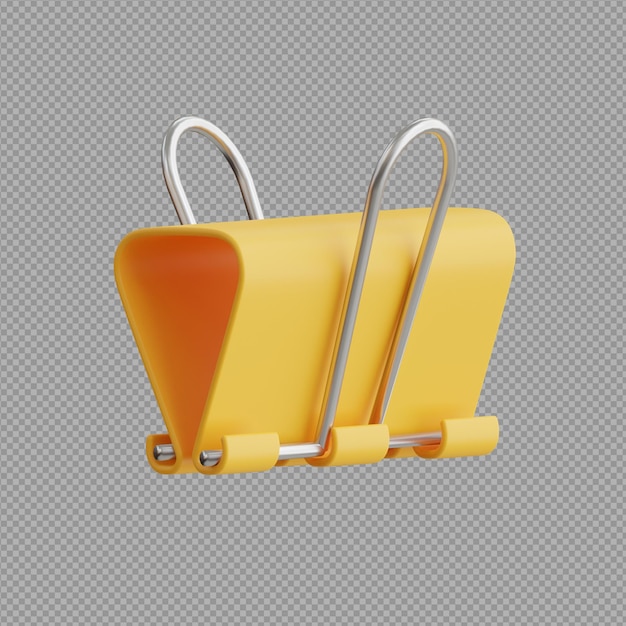 3d illustration of clip