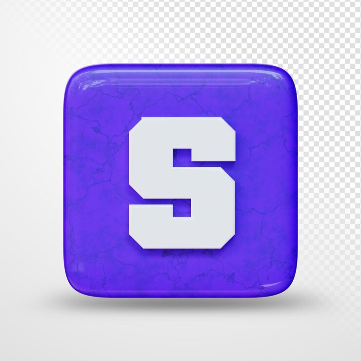 PSD 3d illustration of cryptocurrency symbol logo