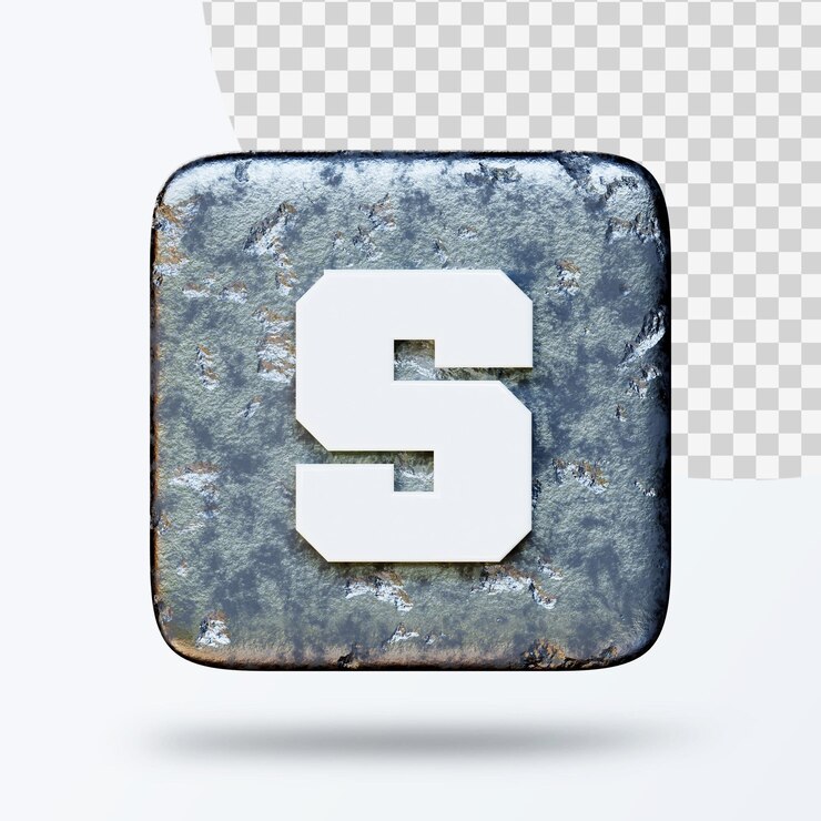 PSD 3d illustration of cryptocurrency symbol logo