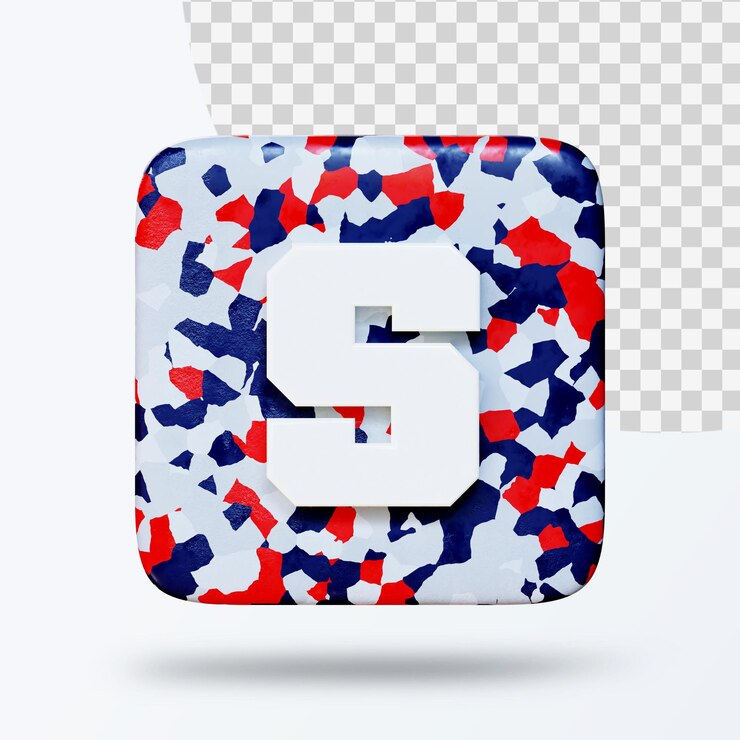 PSD 3d illustration of cryptocurrency symbol logo