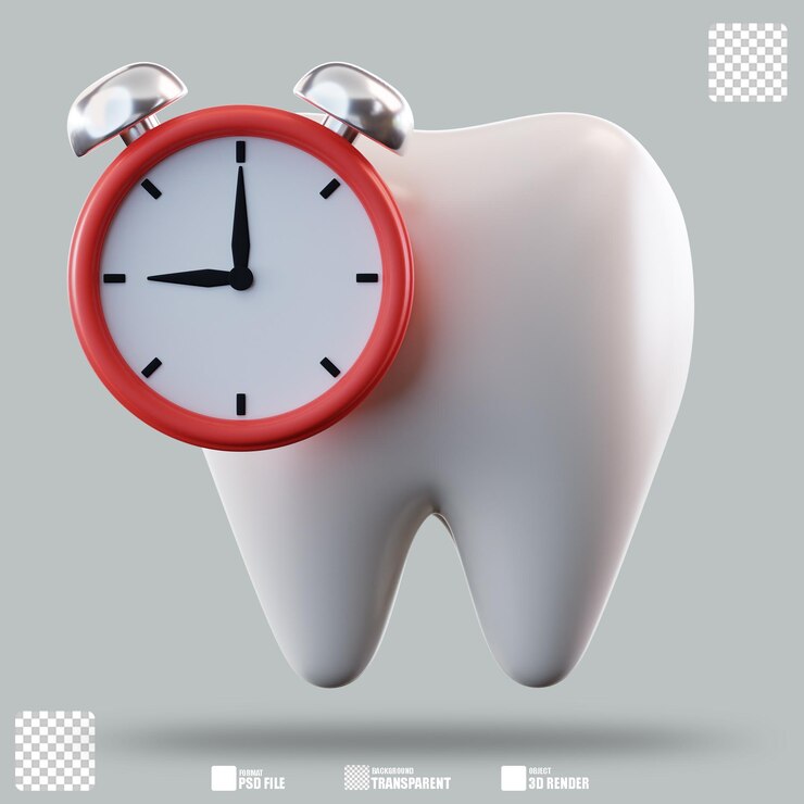 PSD 3d illustration dental examination 2