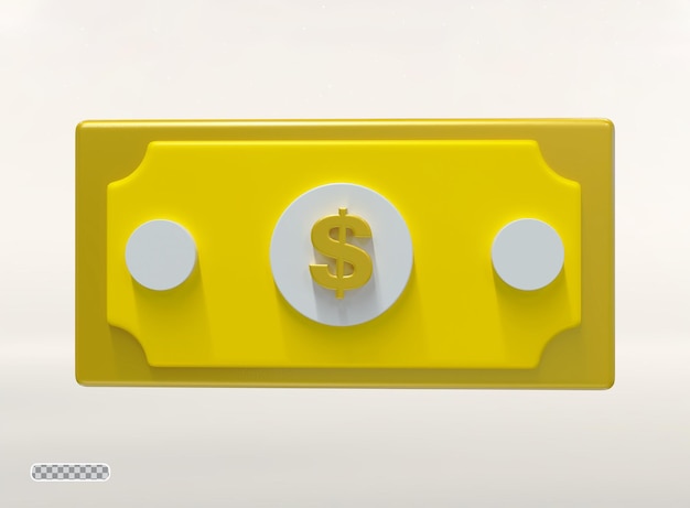 3d Illustration dollar Money