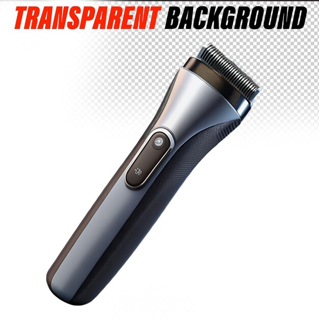 PSD 3d illustration hair trimmer