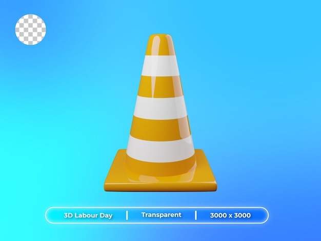 3D Illustration International Labour Day