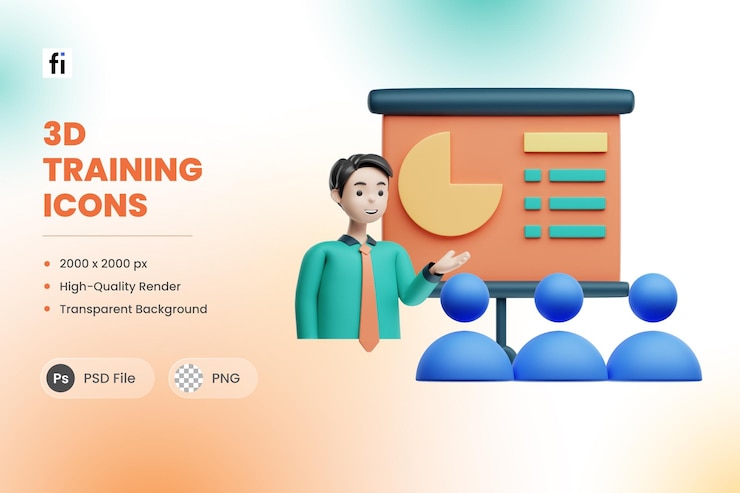 3D Illustration Job Training Session