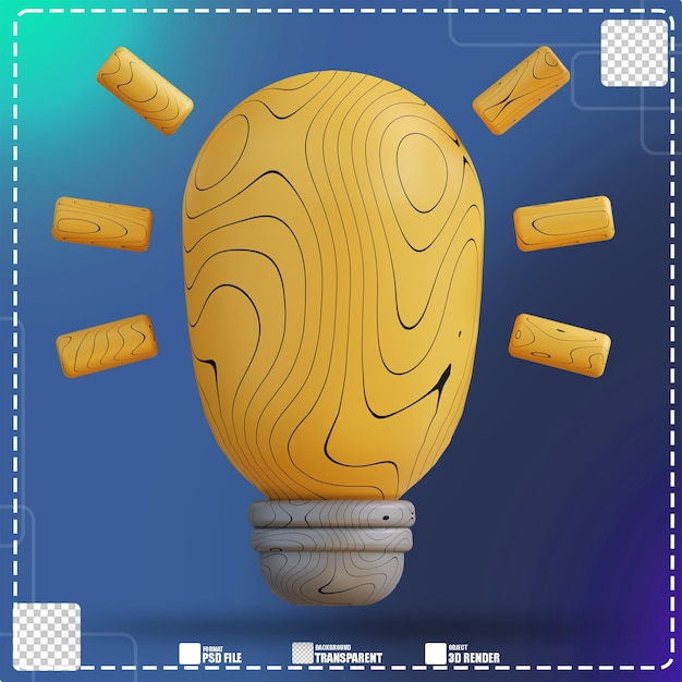 3d illustration of a lamp 2