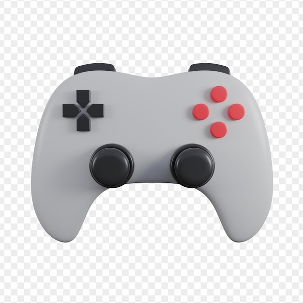 3d illustration of gamepad