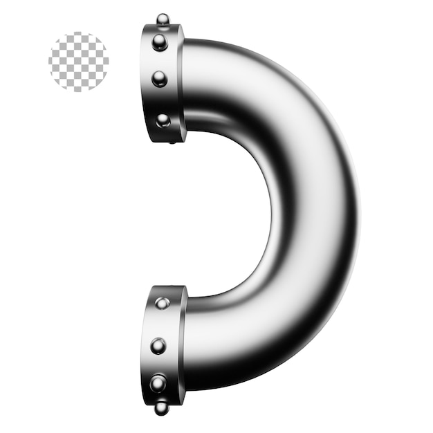 PSD 3d illustration pipe