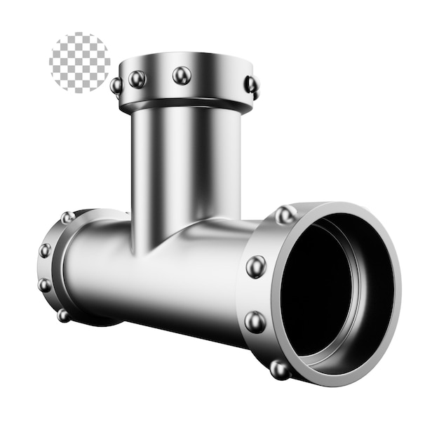 PSD 3d illustration pipe