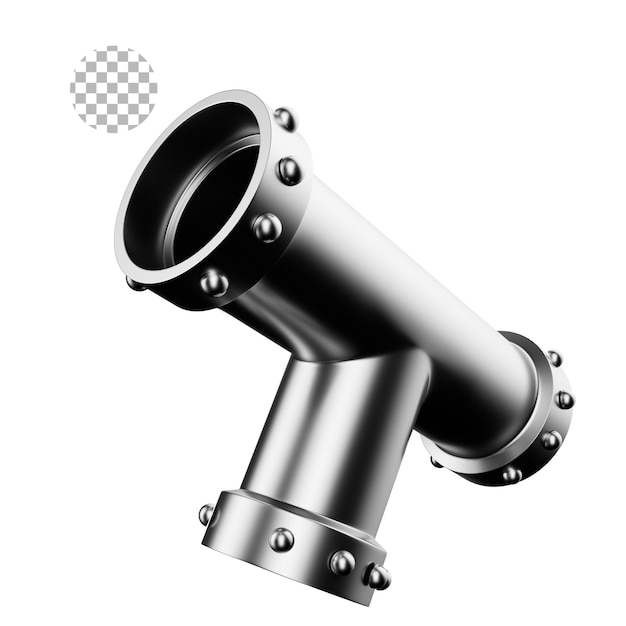 PSD 3d illustration pipe