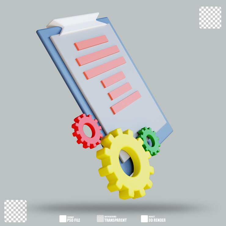 PSD 3d illustration prototype 2