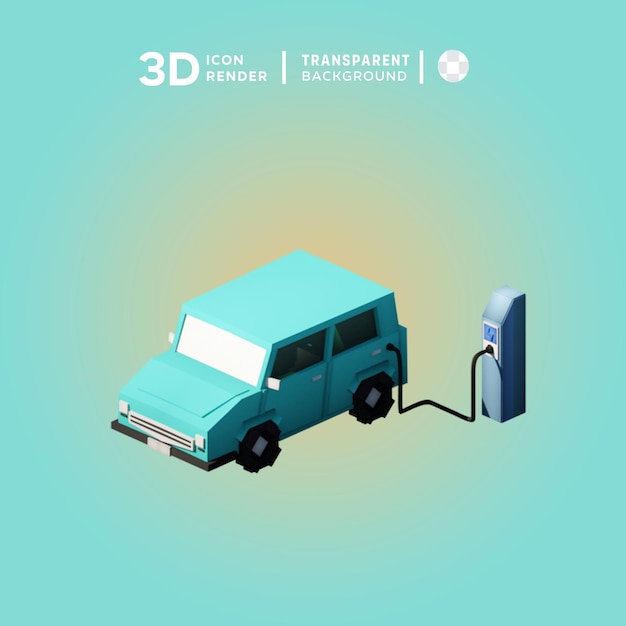 PSD 3d illustration rendering 3d icon colored isolated