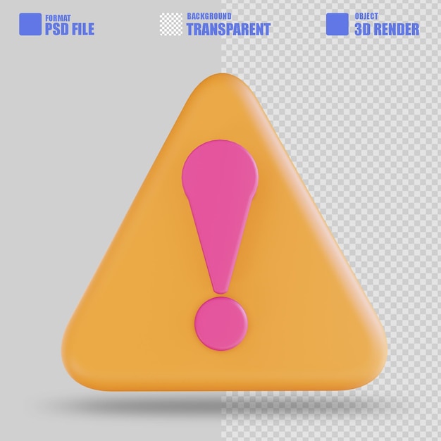 PSD 3d illustration security error code 3