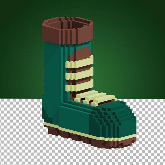 PSD 3d illustration shoe