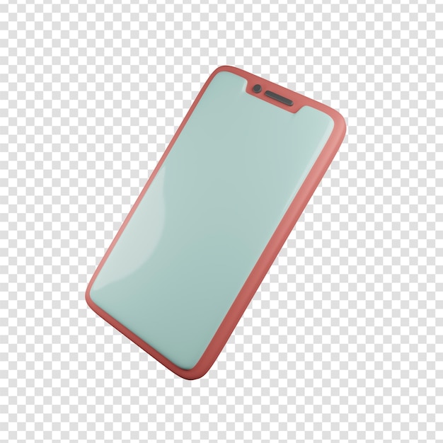 3d illustration of smartphone