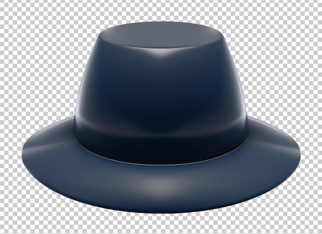 PSD illustrazione 3d del cappello estivo