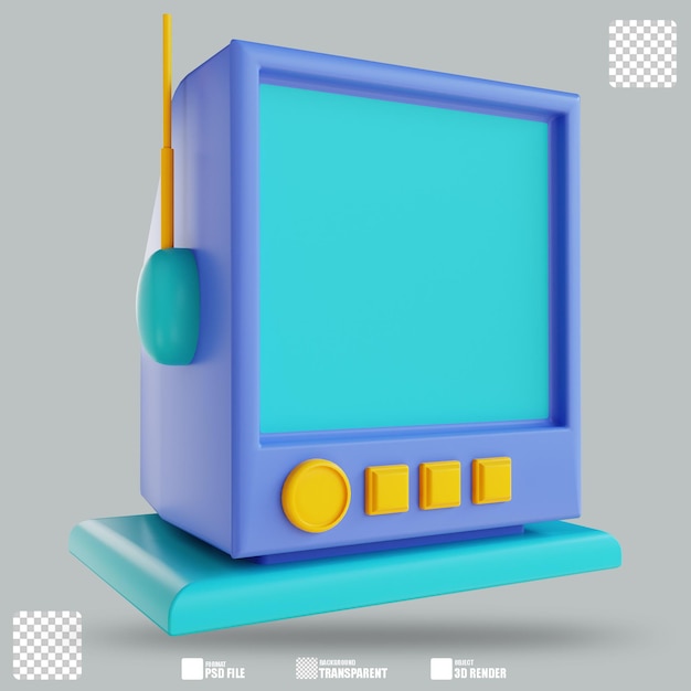 3dイラストテレビ