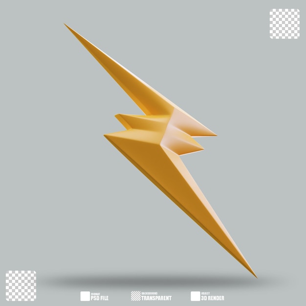 Иллюстрация 3D Thunder 2
