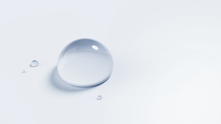 PSD 고립 된 물방울의 3d 그림