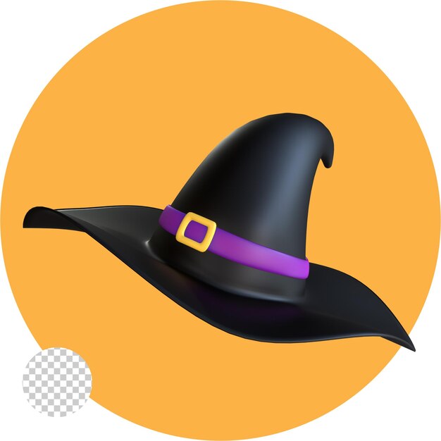 PSD illustrazione 3d halloween