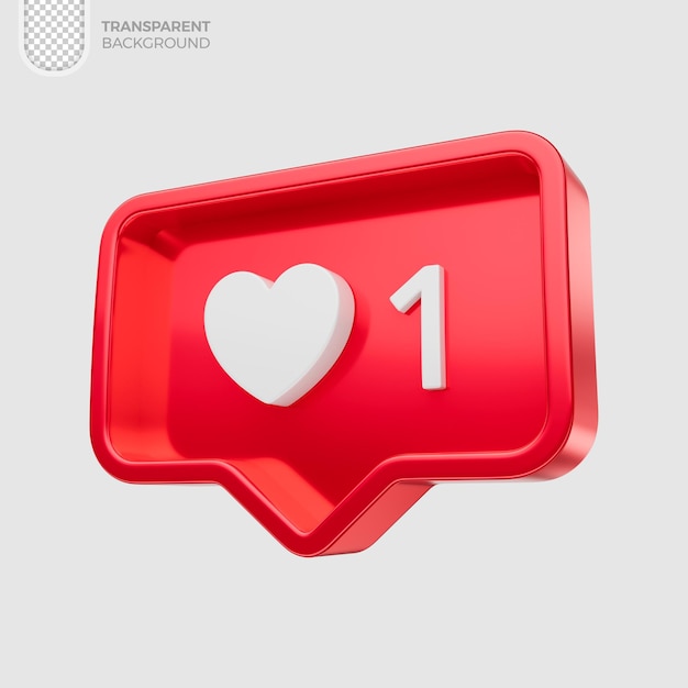 3D-икона социальных сетей Instagram