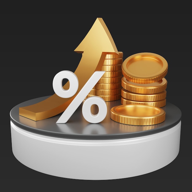 3d Рост процентной ставки