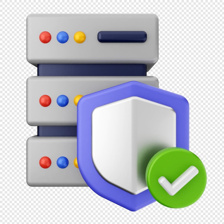 PSD 3d internet security protection server shield safe