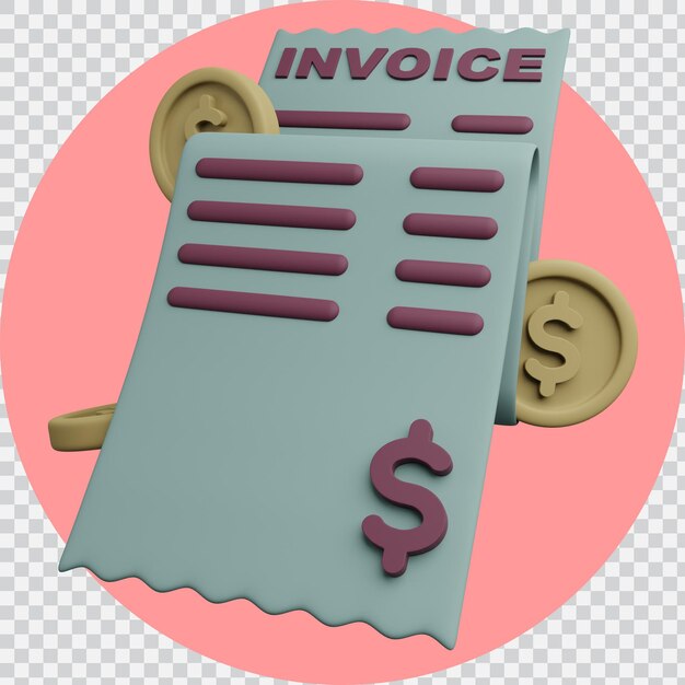 3d invoice