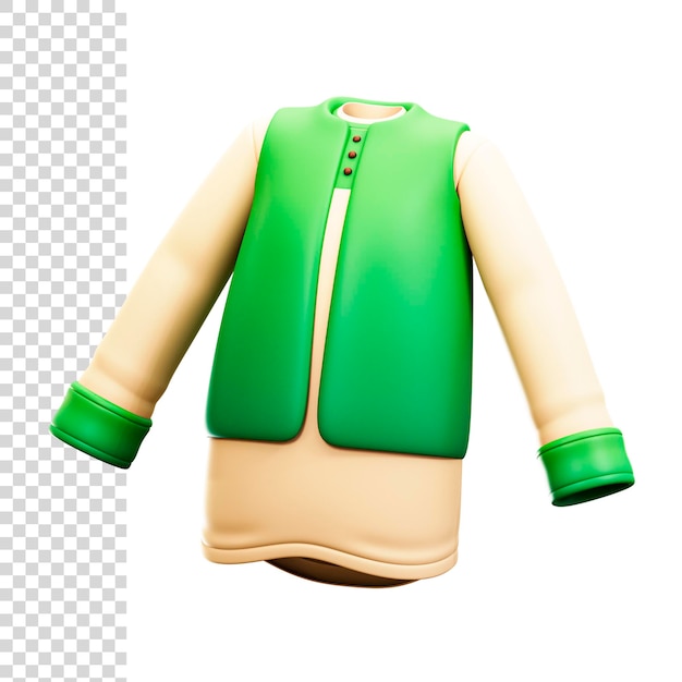 PSD 3d islamic clothes