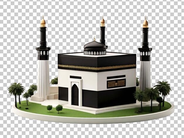 PSD 3d moschea islamica della kaaba