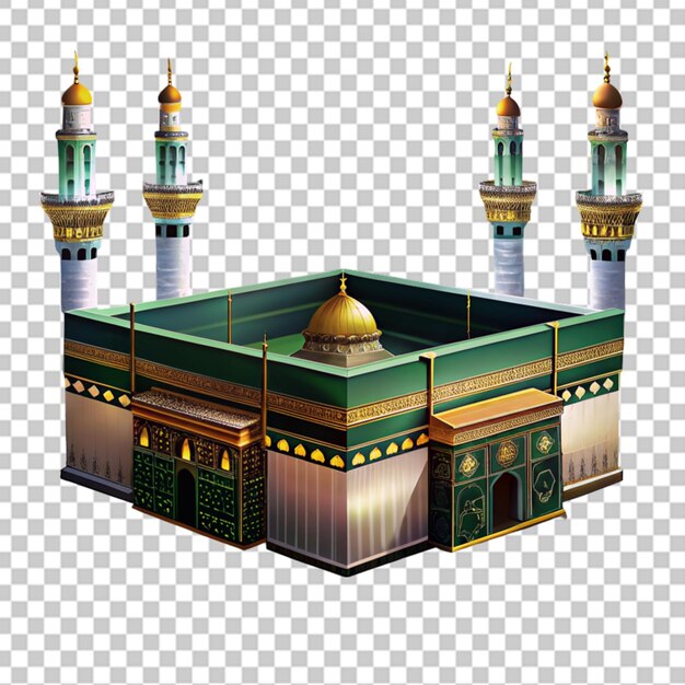 PSD 3d islamski meczet kaaba