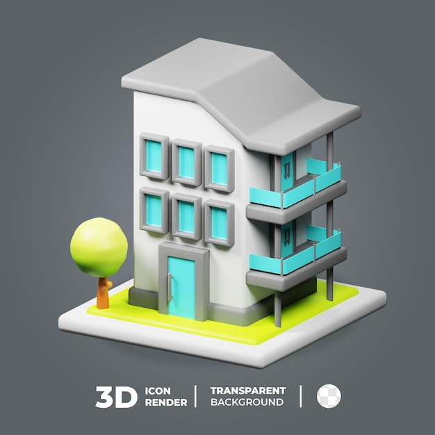 3d Isometric Office Company