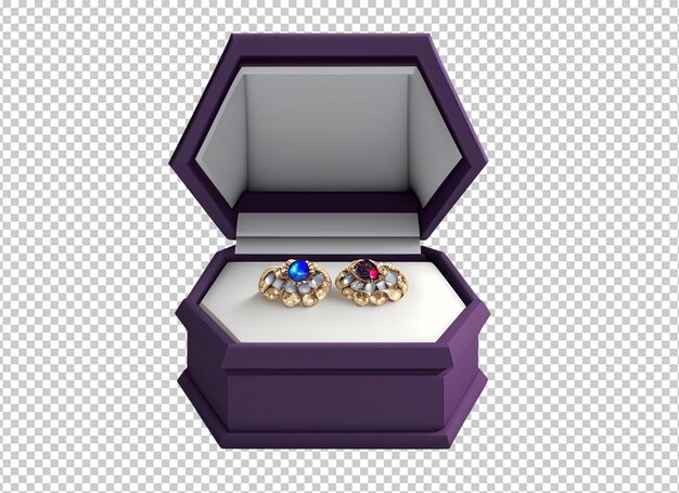 PSD 3d jewelry box