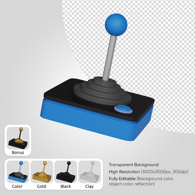 PSD 3d джойстик геймпад