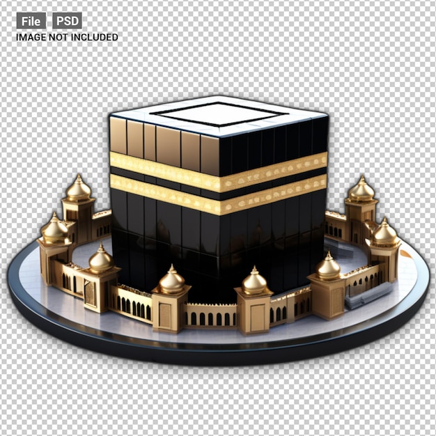 PSD 3d kaaba icon