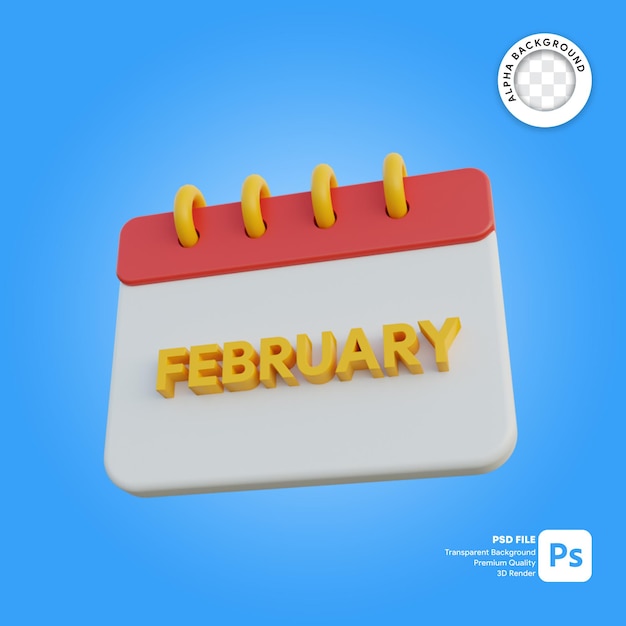 3d kalendermaand februari