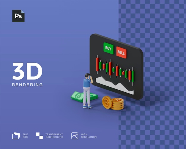 3D-kauppiaan kuva
