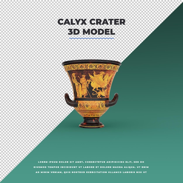 3D kelkkrater