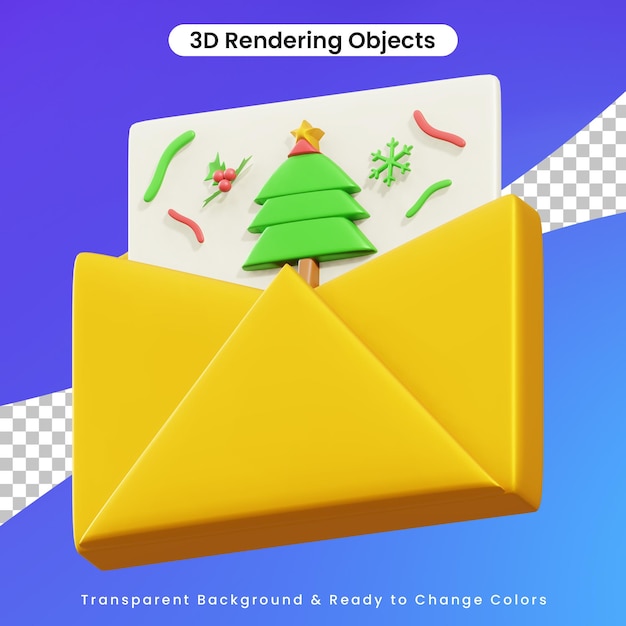 3D Kerstbrief