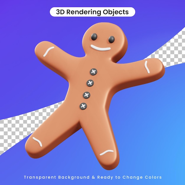 3D Kerstkoekje