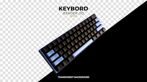 PSD 3d keybord dark and pink texture hign quality render