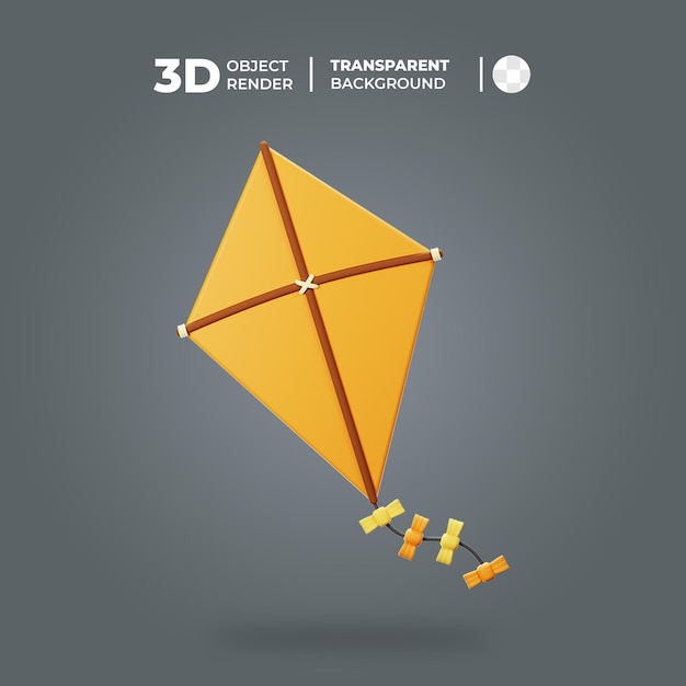 3D 凧アイコン