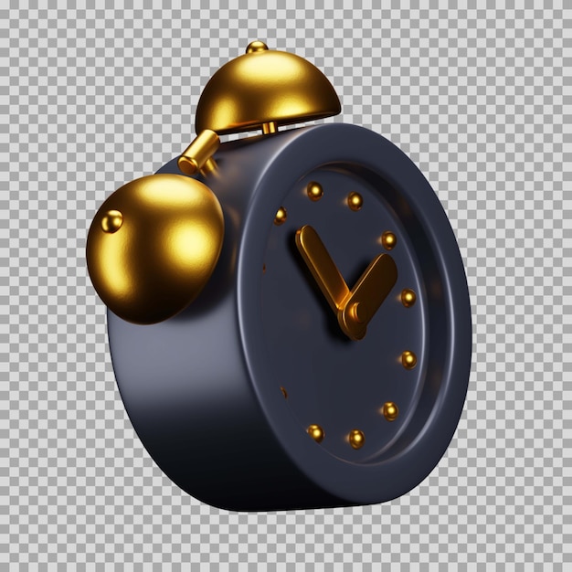 3D-klok dynamisch premium-pictogram