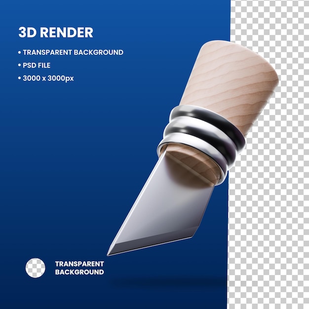 3D 칼 도구