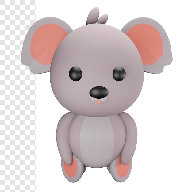 3d koala bear