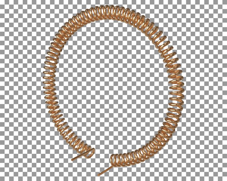 PSD 3d-koperen inductieverwarmingsspiraal elektrische elektronica onderdeel instrument voor technische montage