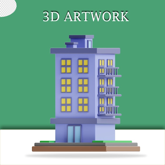 PSD 3d-kunstwerk 65