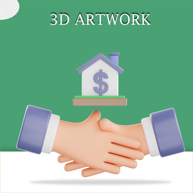 PSD 3d-kunstwerk 6