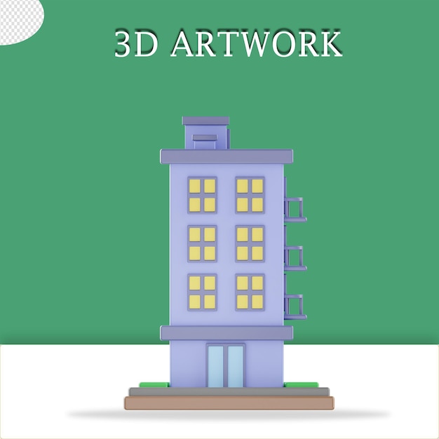 PSD 3d-kunstwerk 72