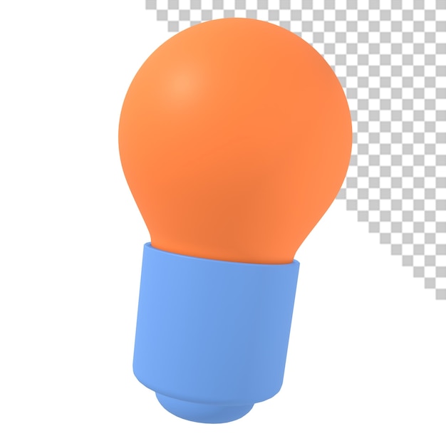 3d lamp icon